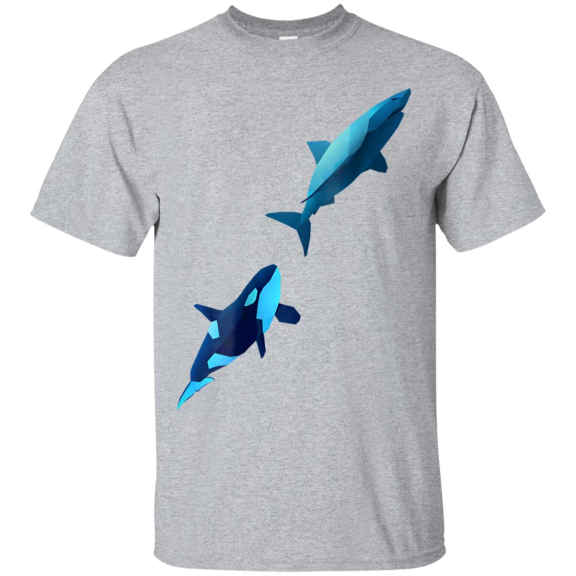 Killer Whale Chasing A Shark Shirt