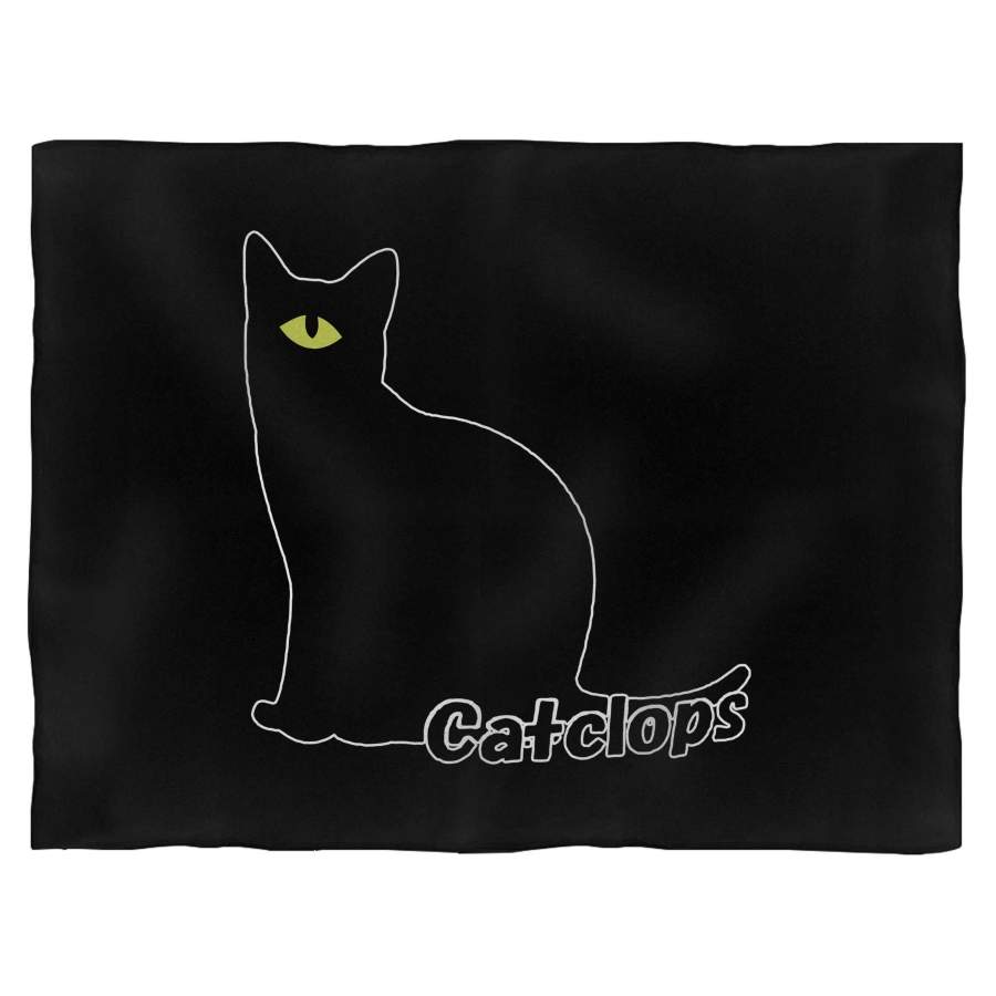 The Legend Of The One Eyed Kitten Catclops Blanket