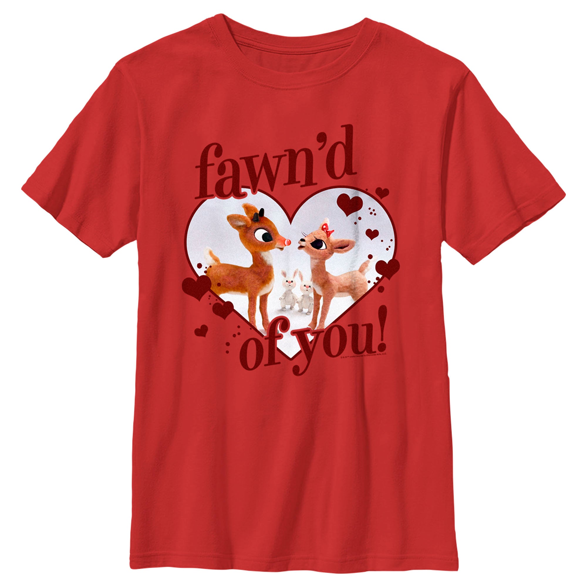 Rudolph The Red-Nosed Reindeer Boy’S Fawn’D Of You  T-Shirt