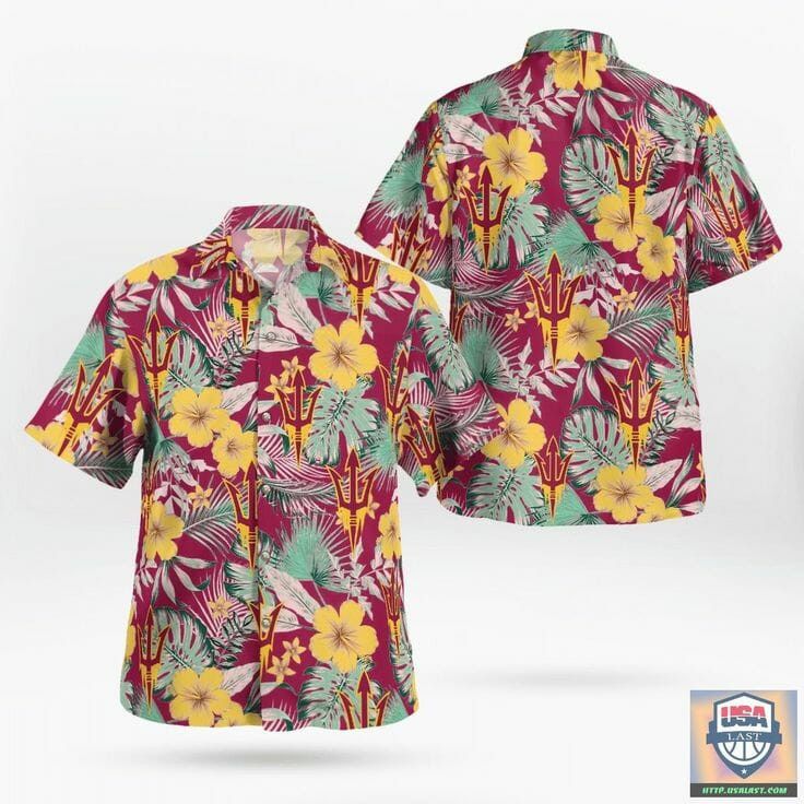 NCCA Arizona State Sun Devils Special Style Trendy Hawaiian Shirt Aloha Shirt