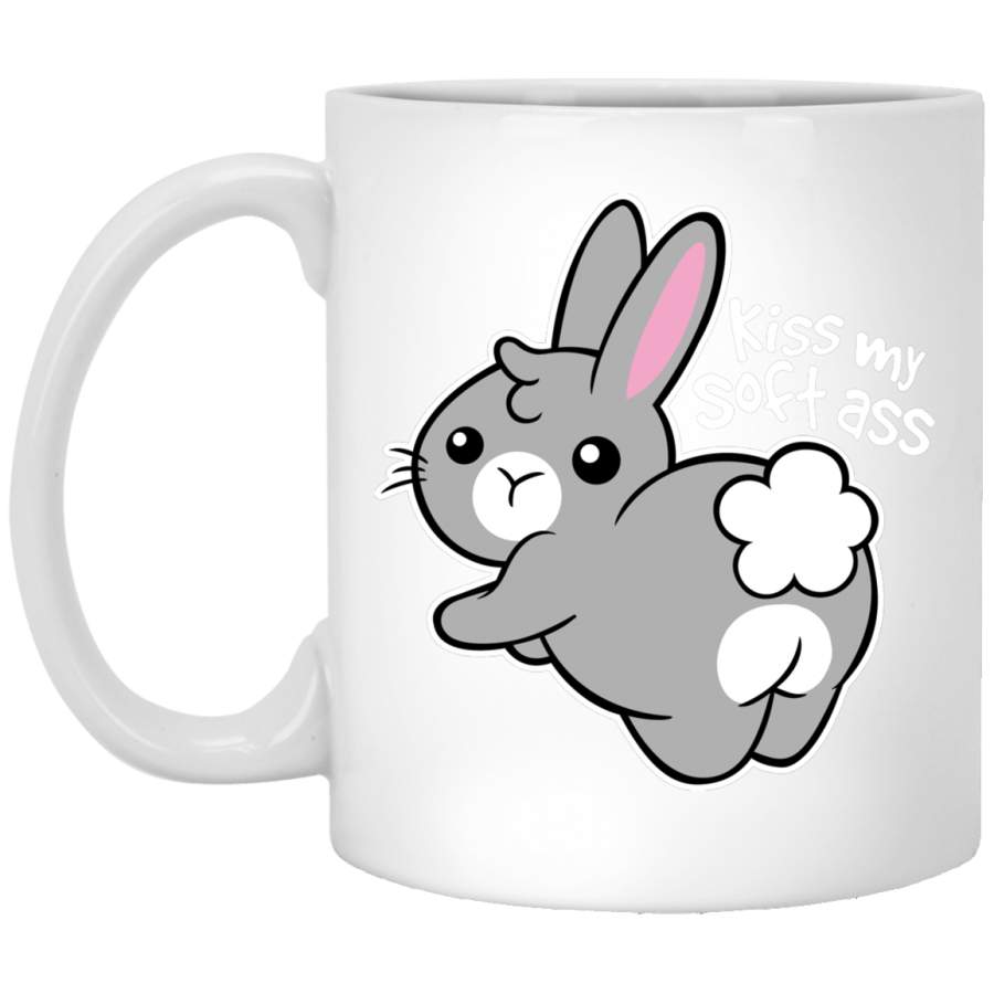 Bunny soft ass Mug White Mug