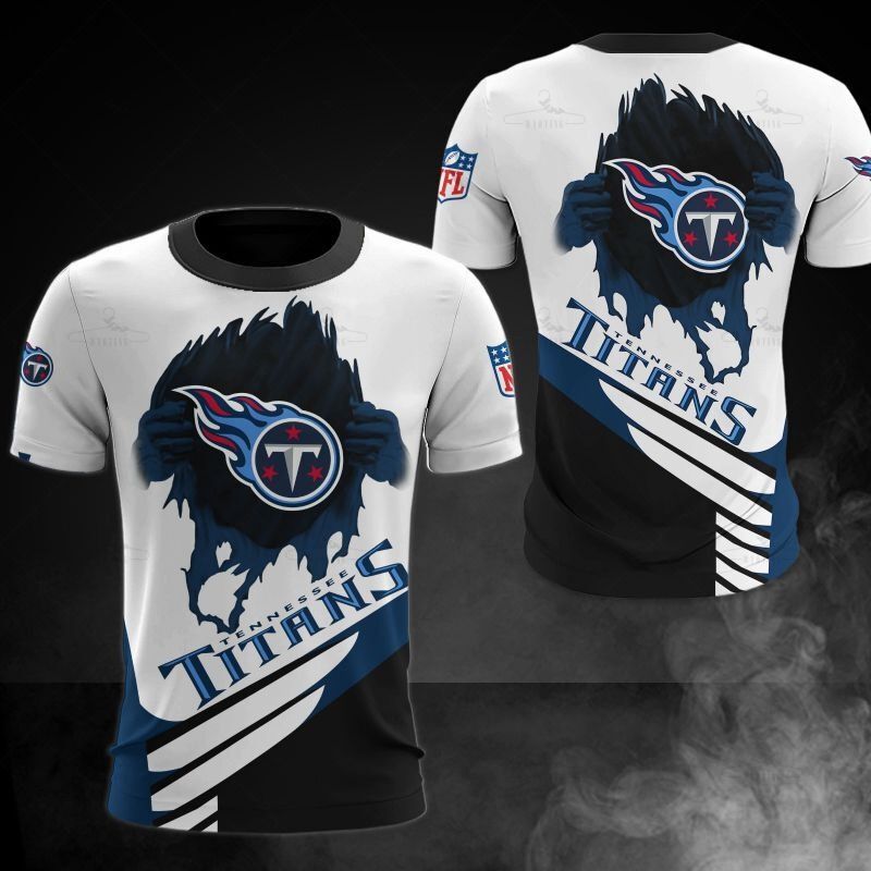 Tennessee Titans T-Shirt Cool Graphic Gift For Men