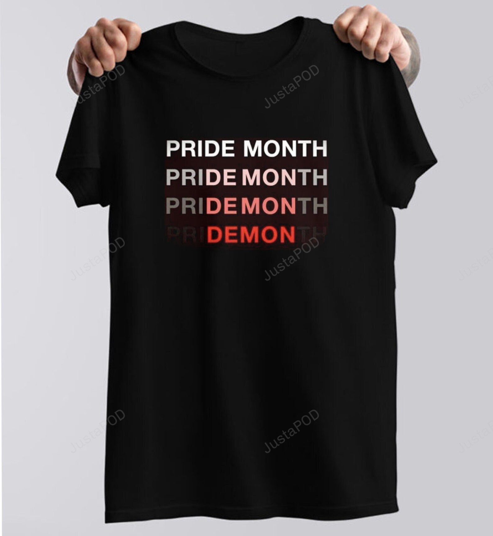 Pride Month Demon Shirt, Lgbt Pride Shirt, Gay Pride Tshirt, Pride Day Shirt, Lgbtq Shirt, Pride Shirt, Lgbtq Gay Pride, Pride Month Shirt, Demon Shirt