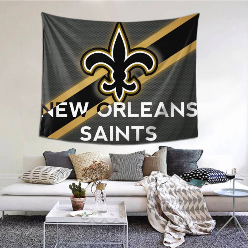 Durable New Orleans Saints Tapestry -155789 For Beach Shawl Scarf Blanket