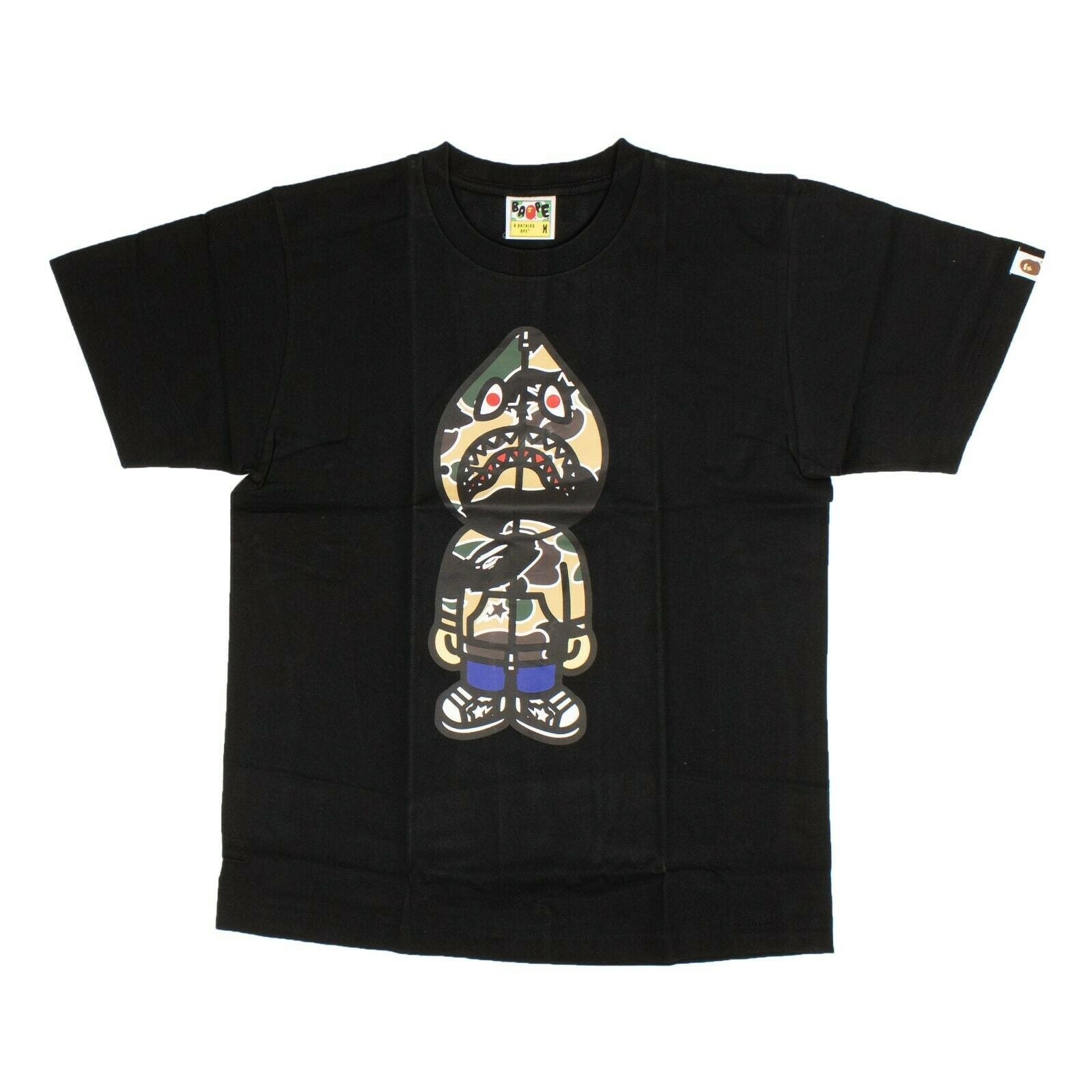 Bape Black Shark Short Sleeve T-Shirt