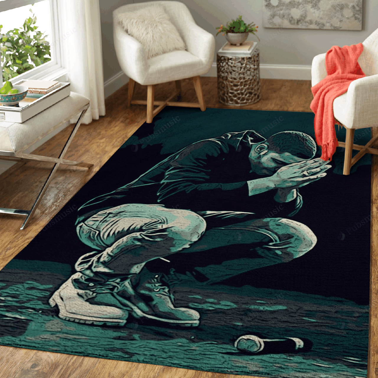 Drake Art 3 – Music Artist Art For Fans Area Rug Carpet