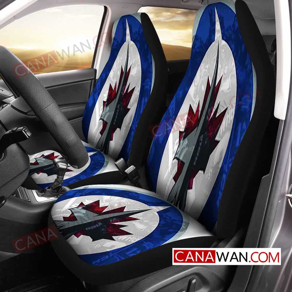 Winnipeg Jets Style092 3D Customized Personalized Car Seat Cover