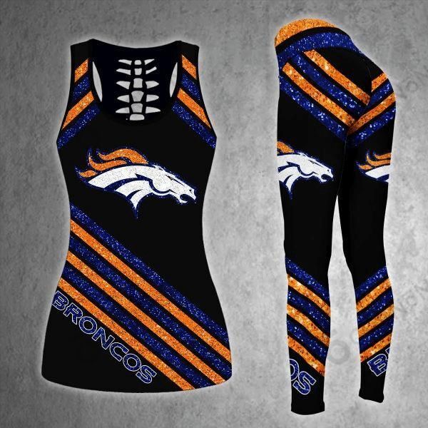 Denver Broncos Leggings And Tank Top Limited 037