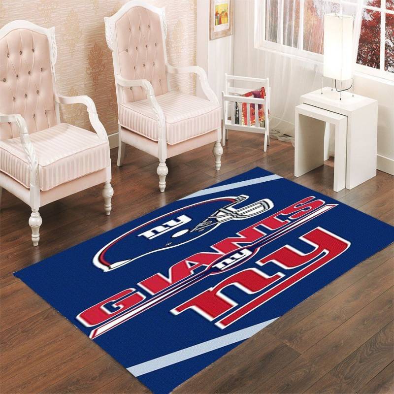 NEW YORK GIANTS NY LIVING ROOM CARPET RUGS