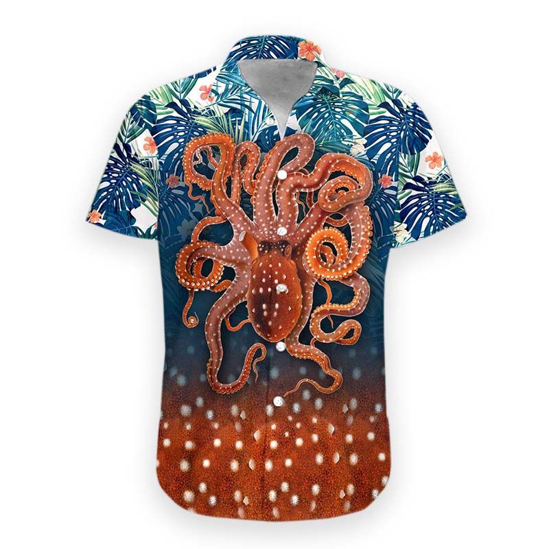 3D Octopus Hawaii Shirt – Kayli Shop