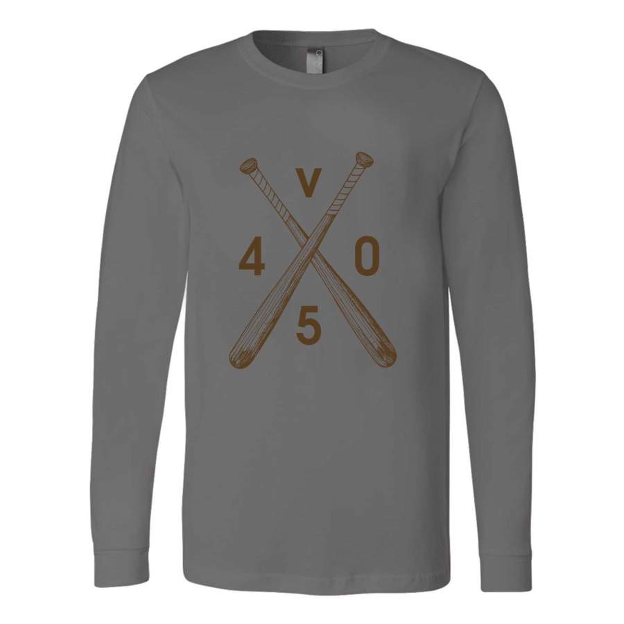 Distressed Graphic Farm Vintage Long Sleeve T-Shirt