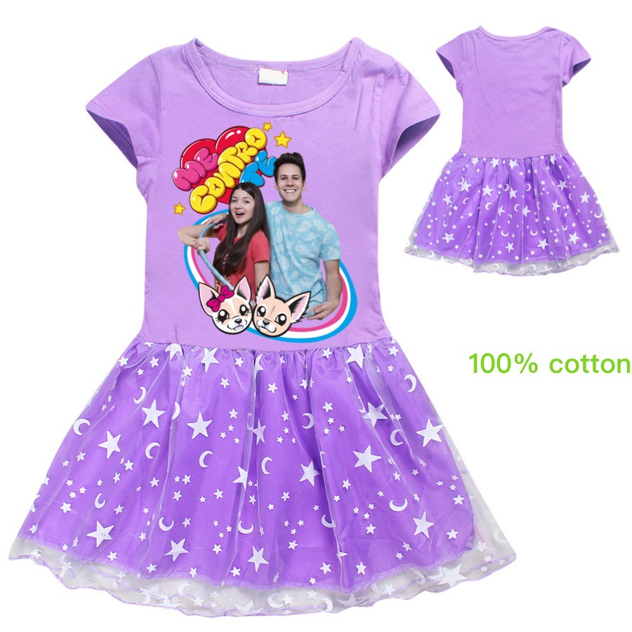 High Quality Summer Dress Girl Cotton Fashion Cozy Animal Print Me Contro Te Dress Baby Girls Clothes Teenage Princess Costume Alx Artthread Style