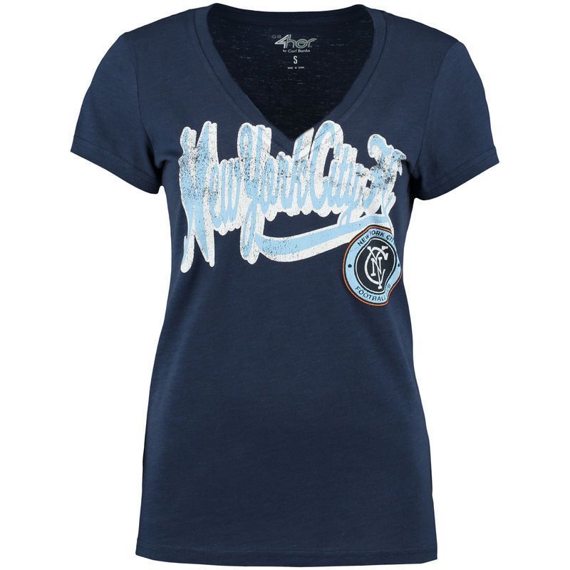 New York City Fc G Iii 4Her By Carl Banks Slubbed Shirt