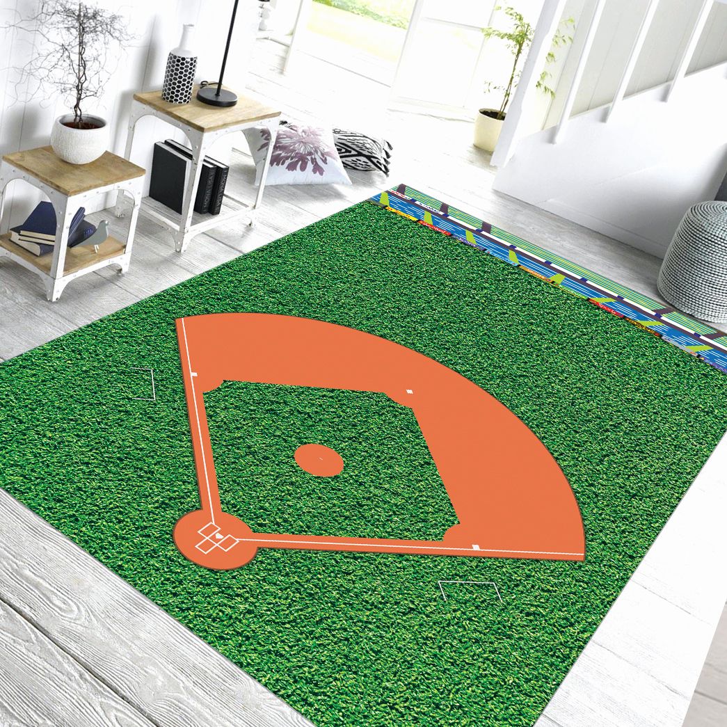 Casespring 3D Baseball Field Custom Carpet