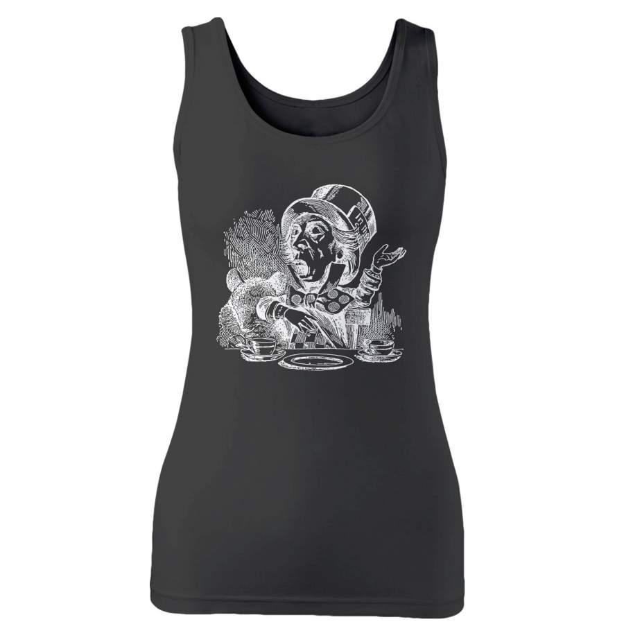 Clearance Mad Hatter Woman’s Tank Top