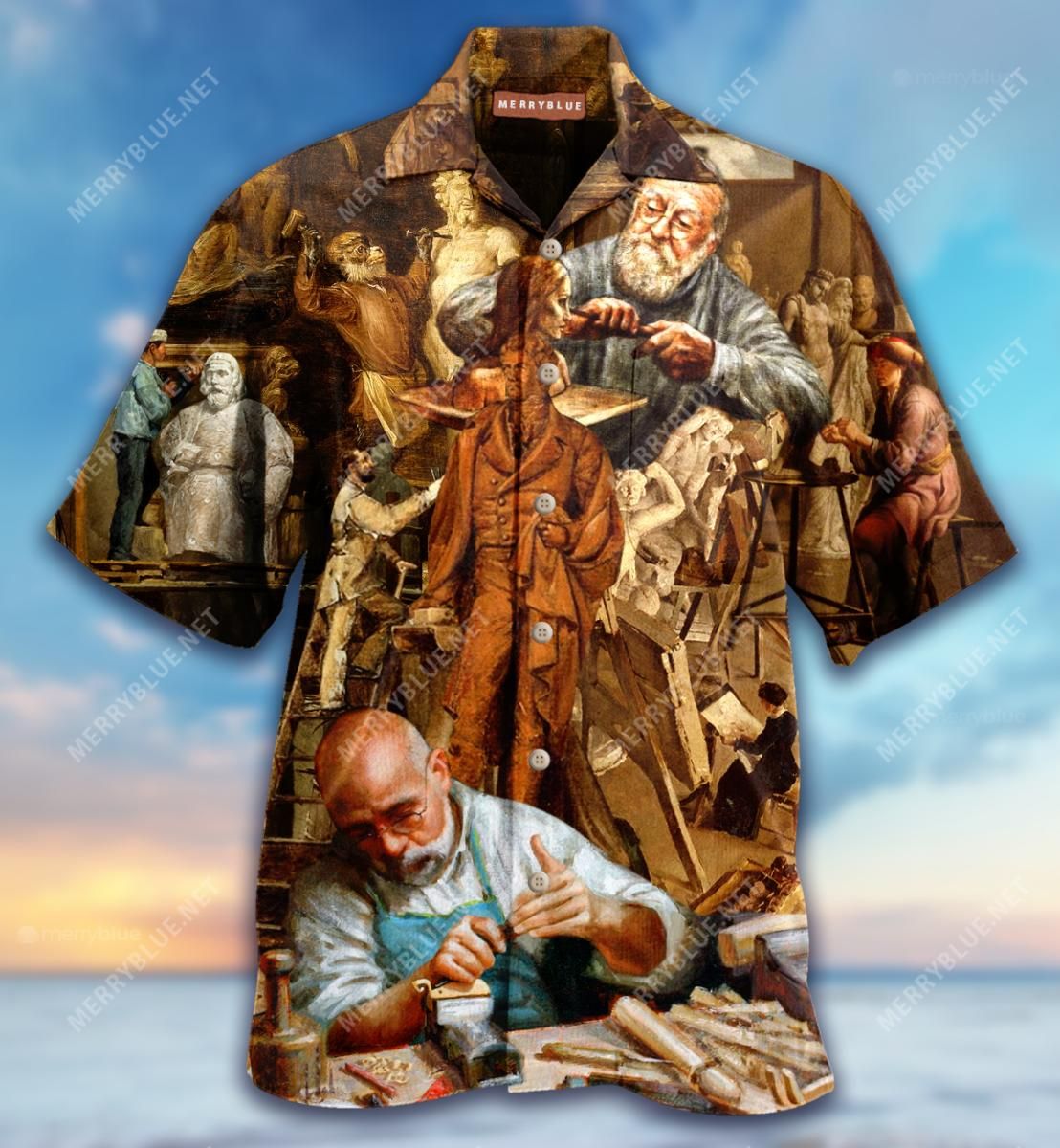 Art Of Intelligence Is Sculpture Aloha Hawaiian Shirt Colorful Short Sleeve Summer Beach Casual Shirt For Men And Women