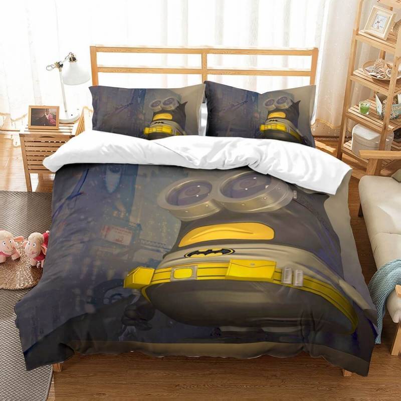 3D Customize Minions Et Bedroomet Bed 3D Customize Bedding Set Duvet Cover SetBedroom Set Bedlinen