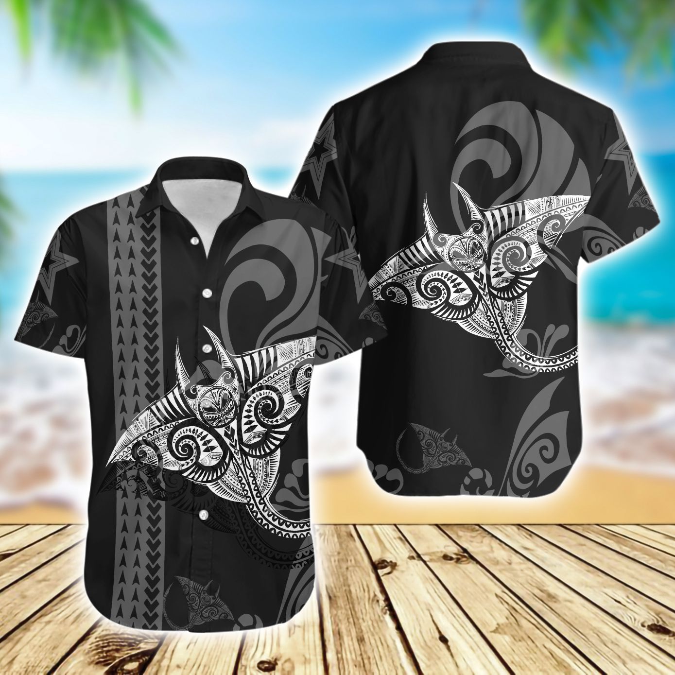 Ray Hawaiian Shirt Ha82616