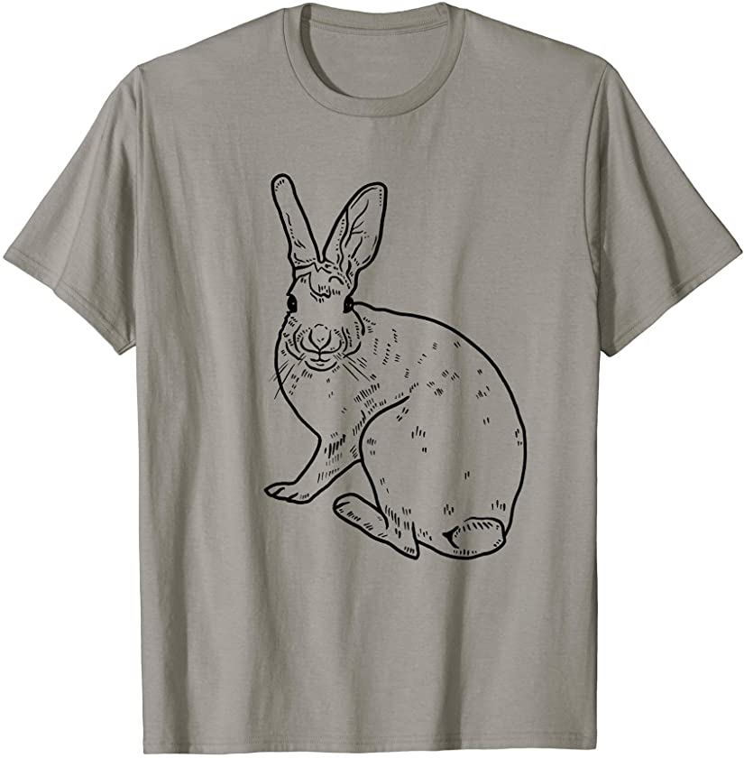 Bunny, Hare or Rabbit Illustration T-Shirt