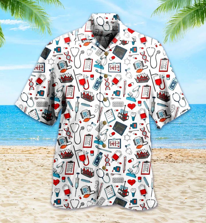 Nurse Colorful Hawaii Shirt Ha44209