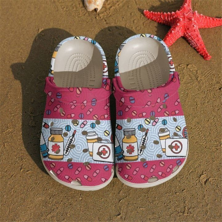Pharmacist Rx Rubber Crocs Clog Shoes Comfy Footwear
