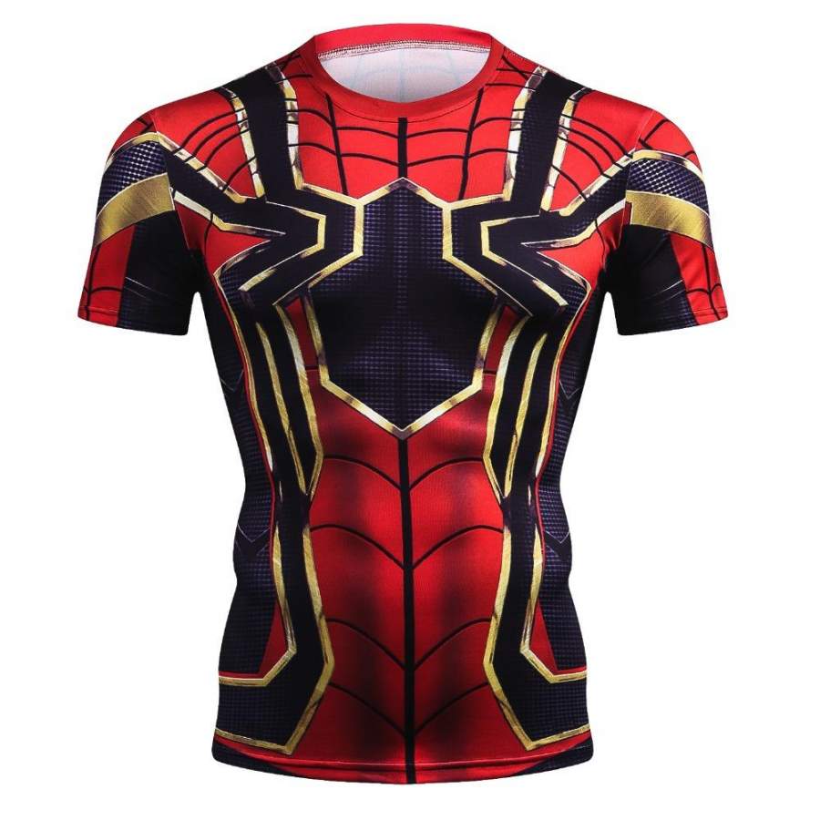 3D Iron Spider Man Shirt