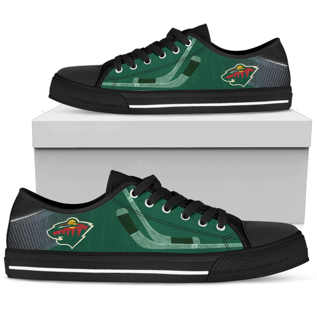 Shop Artistic Minnesota Wild Low Top Shoes