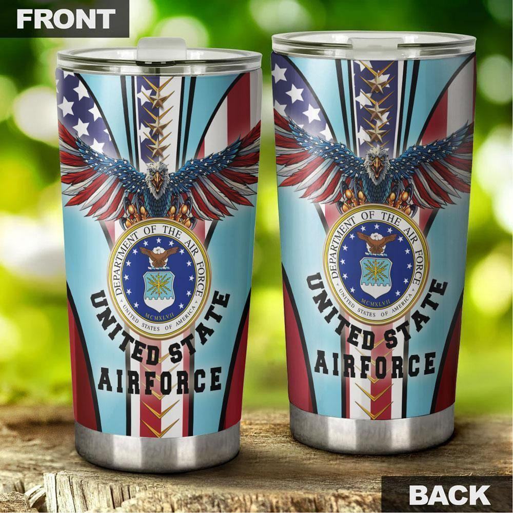 Usaf Tumbler Cup United States Air Force Stainless Steel