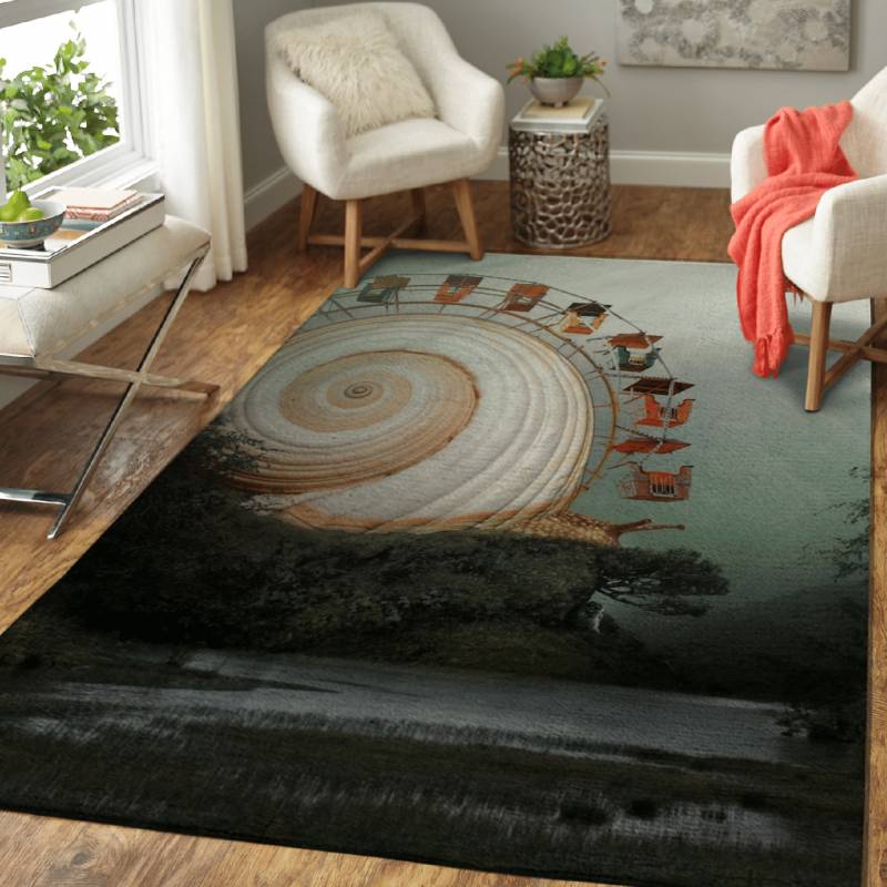 Sad monkey – Animal Series By Mirekis Area Rug Carpet