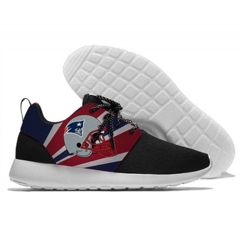 Mens And Womens New England Patriots Lightweight Sneakers, Patriots Running Shoes #7