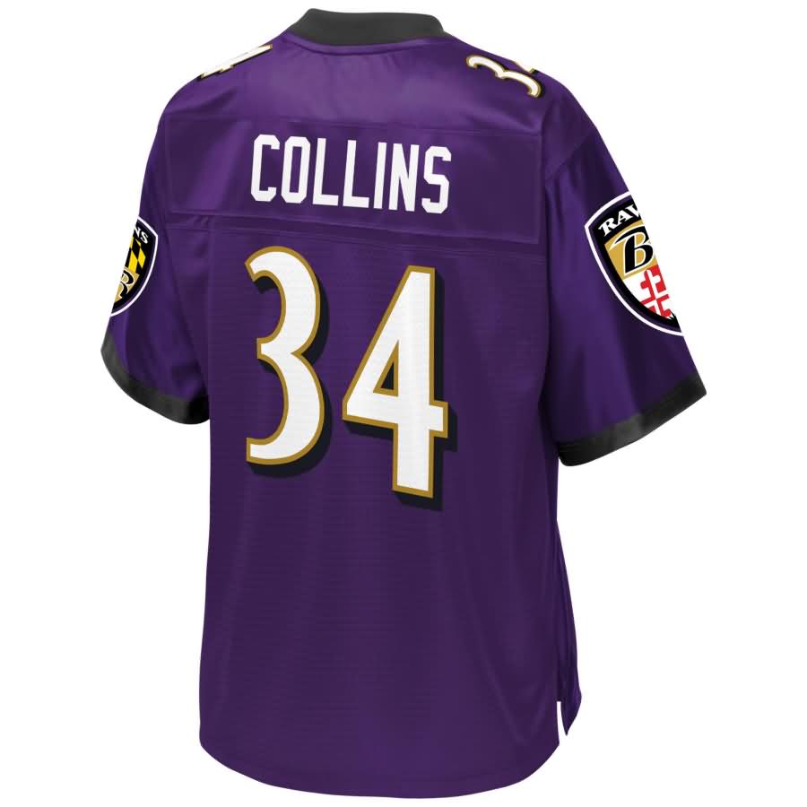 Alex Collins Baltimore Ravens NFL Pro Line Youth Team Color Player Jersey – Purple