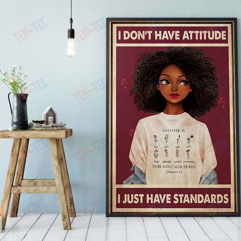 South Africa Custom Canvas Prints Graphic Brown Skin Poster Art Print Black Girl Black Men Artistic Wall Decals