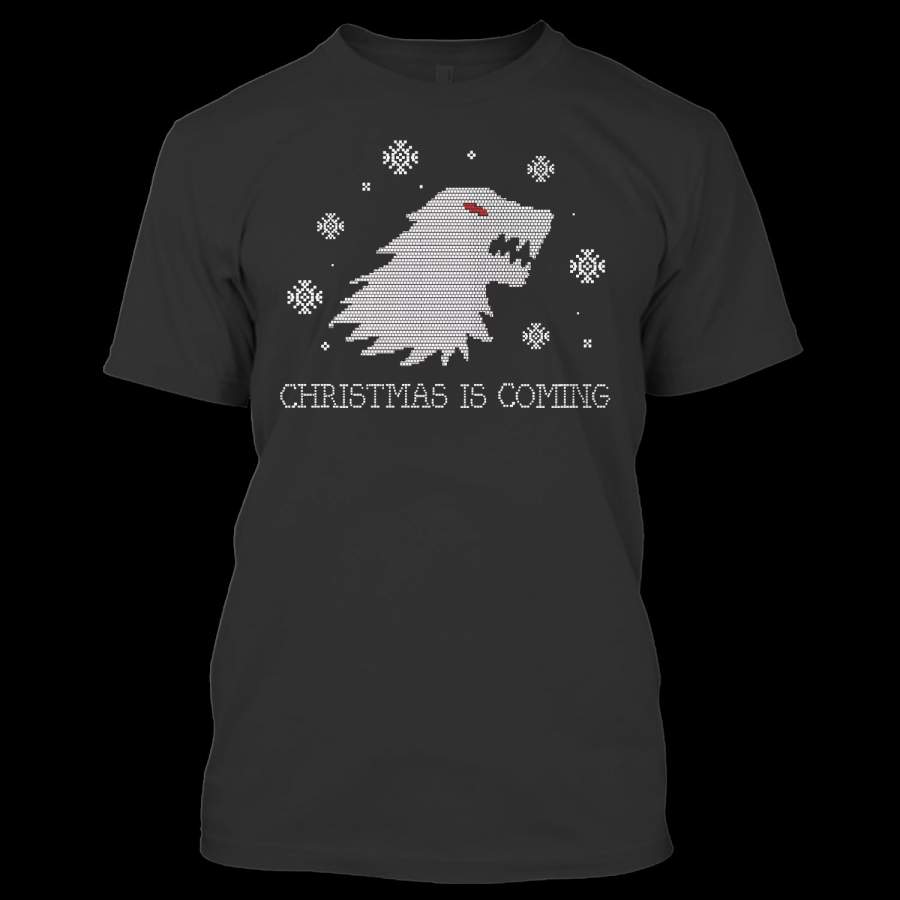 Winter Is Coming T Shirt, Ugly Christmas Sweater T-Shirt, Game of Thrones T-Shirt