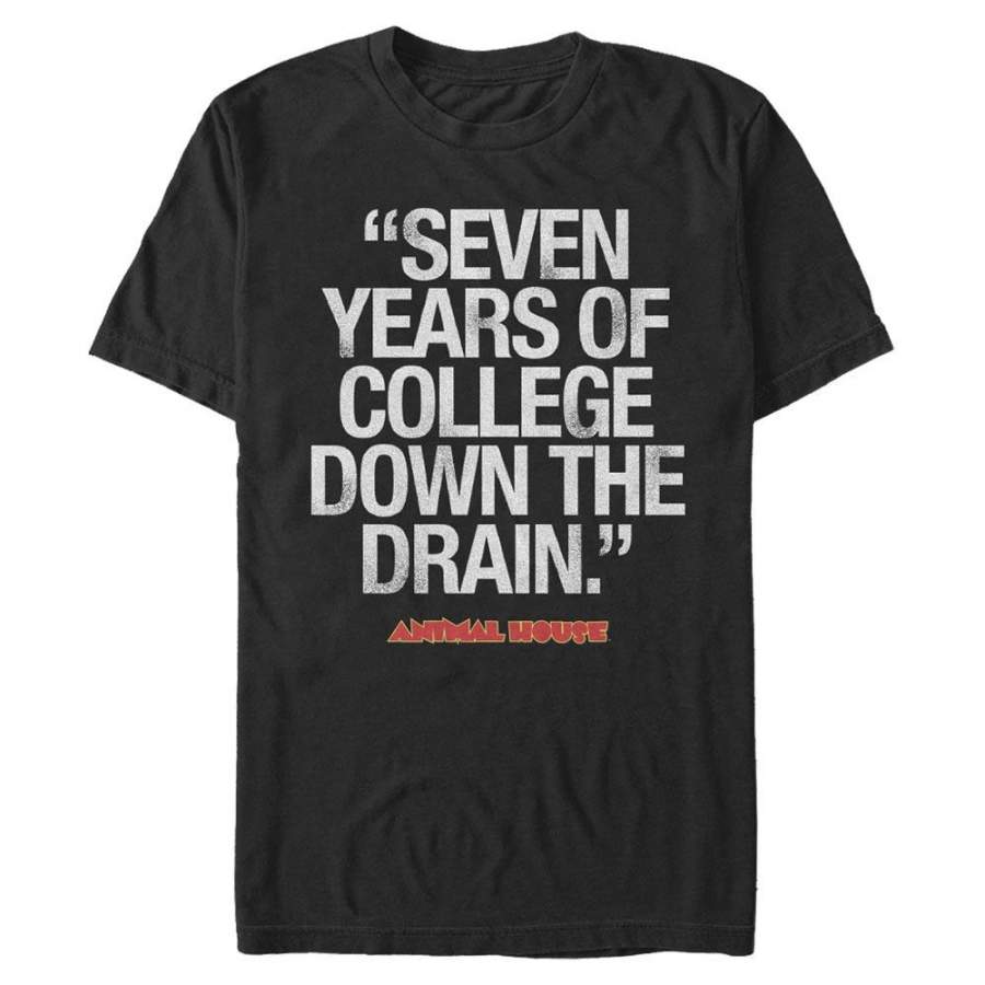 Seven Years – Animal House Black T-Shirt