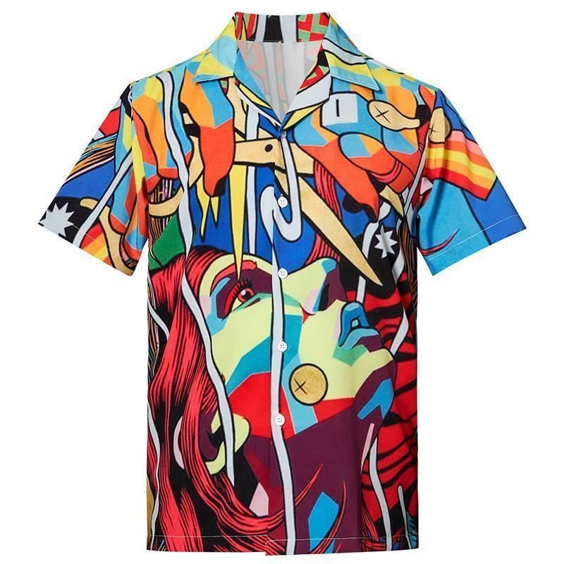 Order Mens Hawaii Shirts Art Ha73524