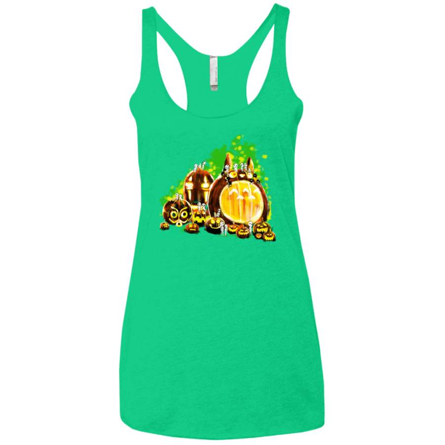 A Japanese Halloween Women’s Triblend Racerback Tank