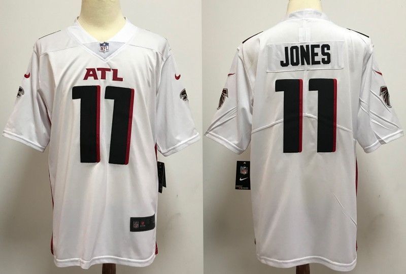 Atlanta Falcons Julio Jones #11 NFL 2020 White Jersey