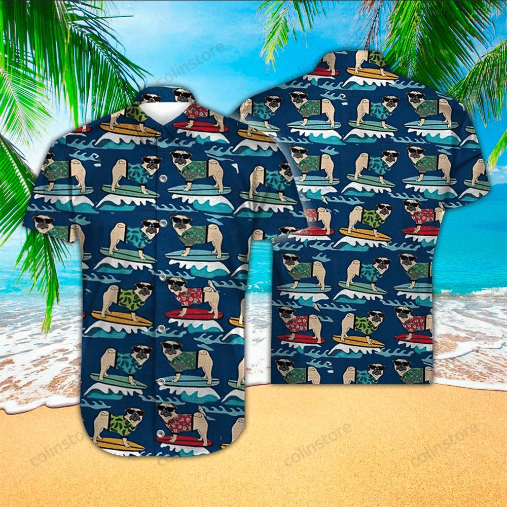 Pug Hawaii Shirt For Aloha Ha7742