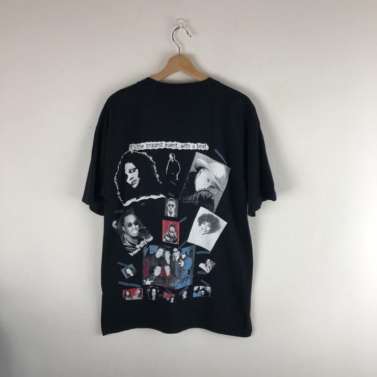 Vintage American Music Award 90 S Music Award 26Th Janet Jackson Puff Daddy Whitney Houston Rap Tees Shirt