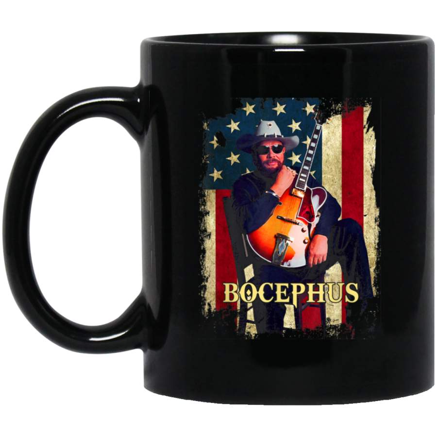 Bocephus Vintage Hank Jr Williams Country Music Gift 11 oz Mug