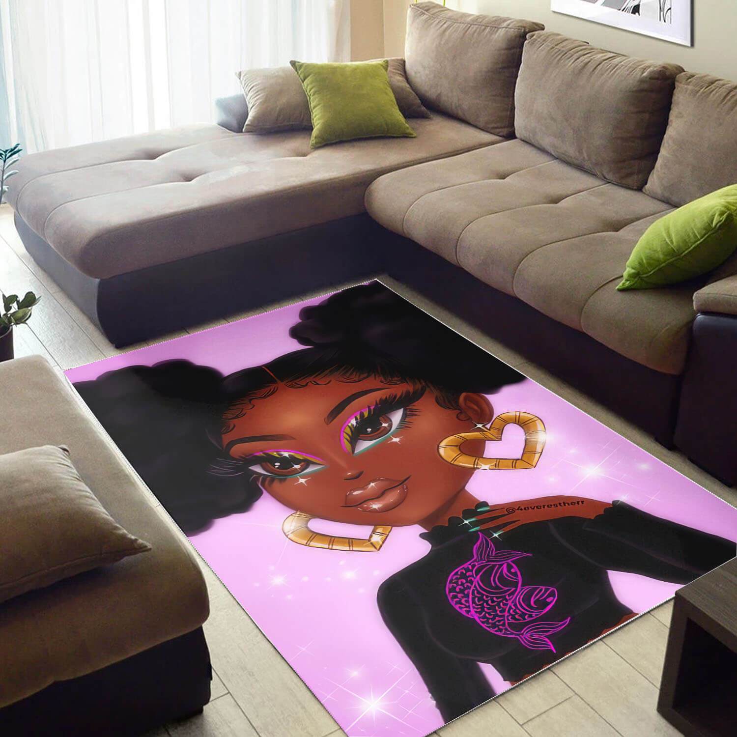 African American Rugs Beautiful Afro American Girl African American Print Rug Afrocentric Decorating Ideas WBG32248