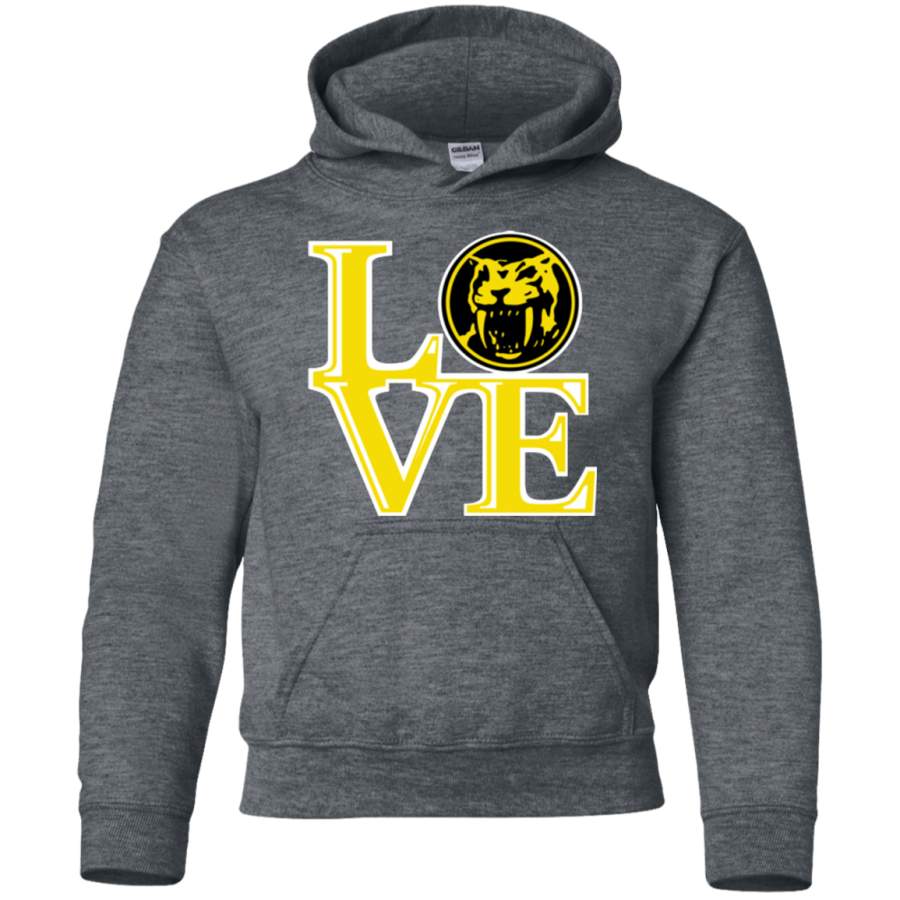 Yellow Ranger LOVE Youth Hoodie