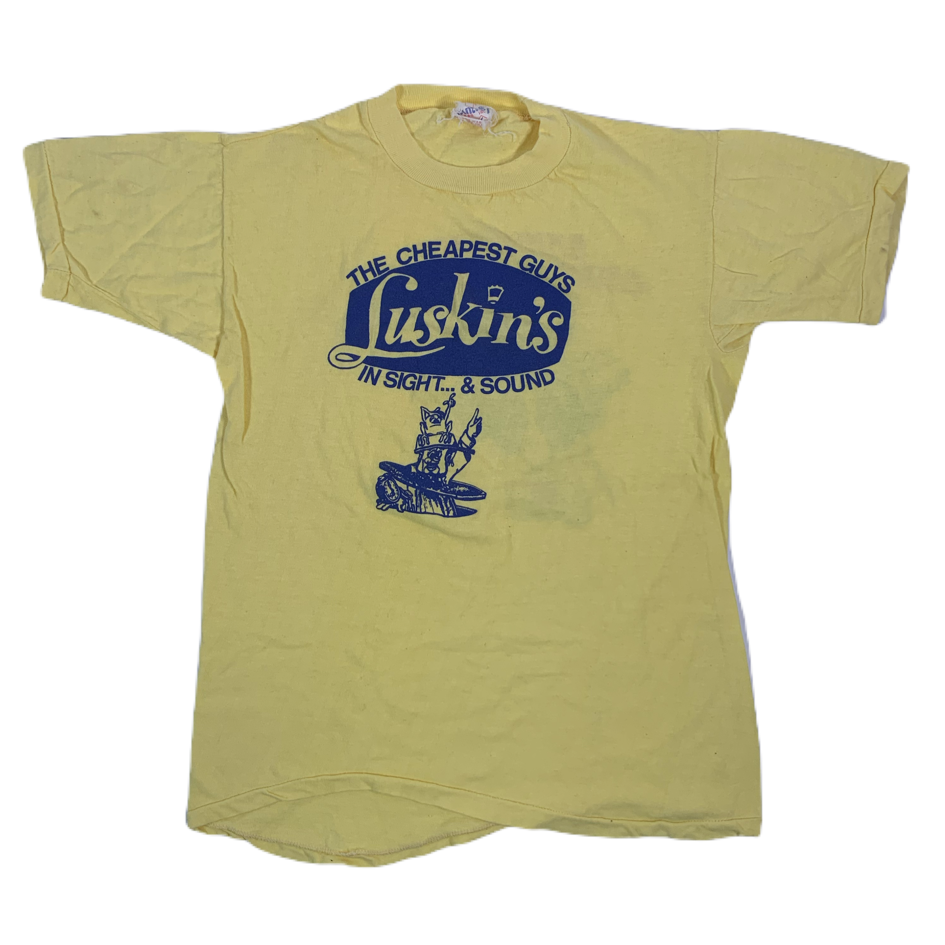 Vintage Luskin’s Audio Video Circus “The Cheapest” T-Shirt