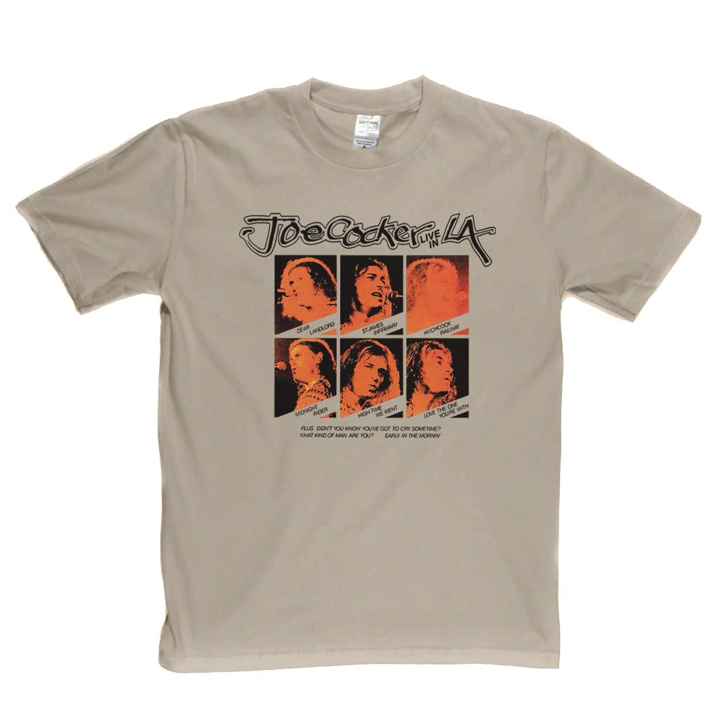 Joe Cocker Live In LA T-Shirt