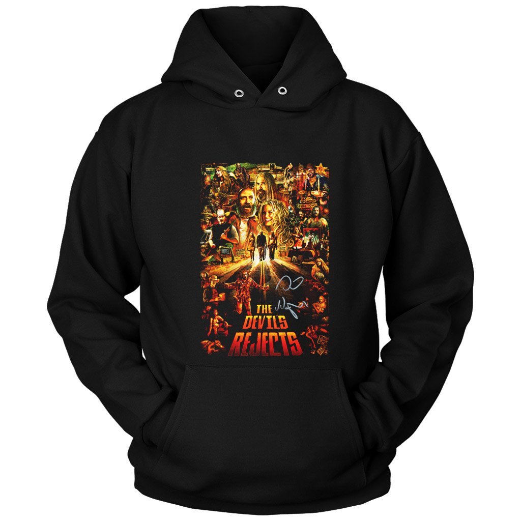 The Devil Rejects Poster Signed By Sid Haig Unisex Hoodie