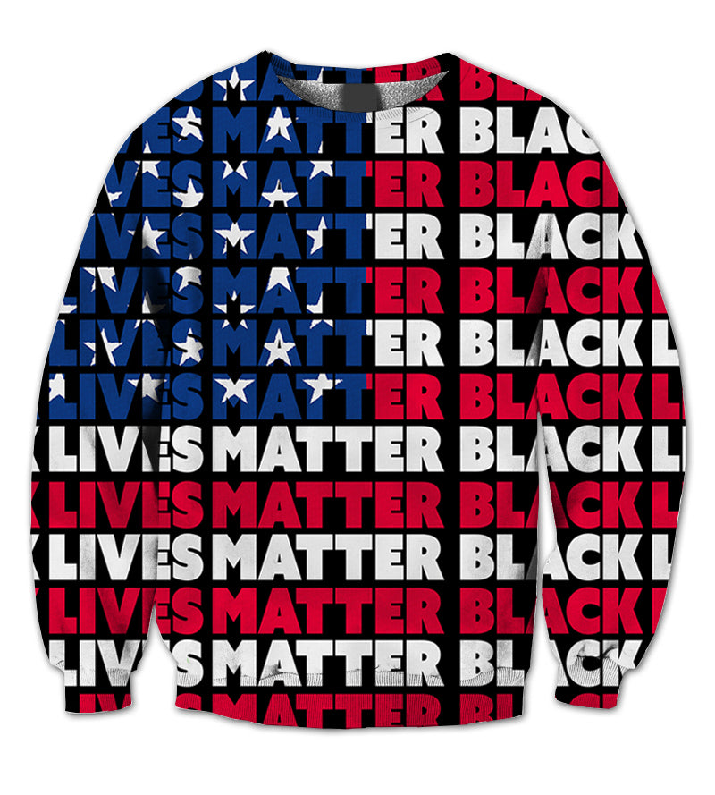 All Black Lives Matter Crewneck Sweatshirt