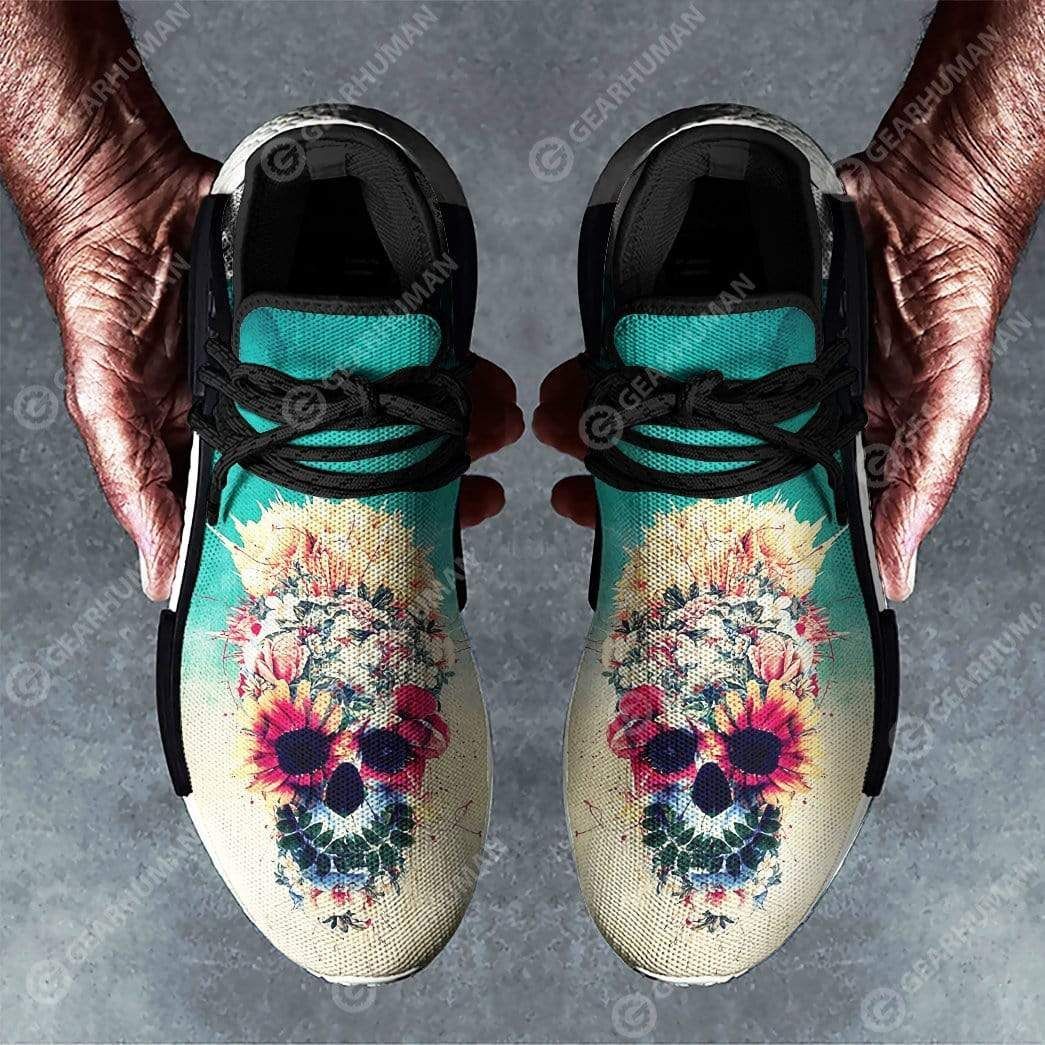 Casespring Human Custom Sneakers Summer Skull