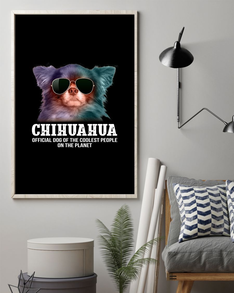 Chihuahua Official Dog Dog Mom Canvas And Poster | Wall Decor Visual Art | Mother’S Day Gift