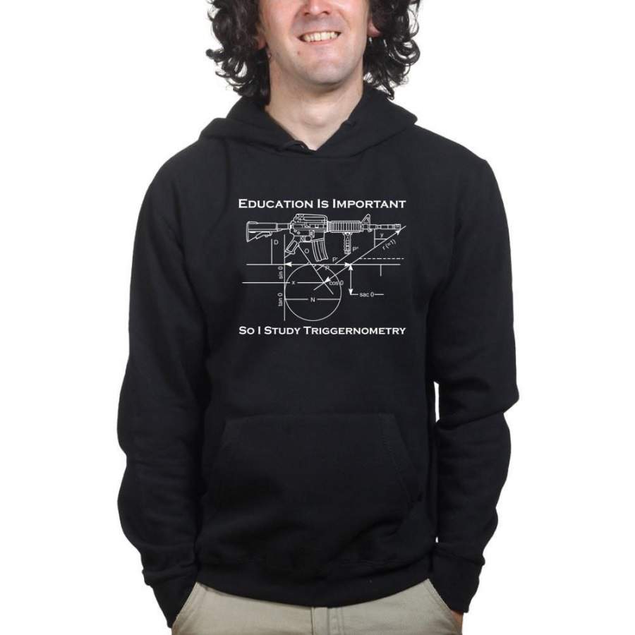 Triggernometry is Important Mens Hoodie