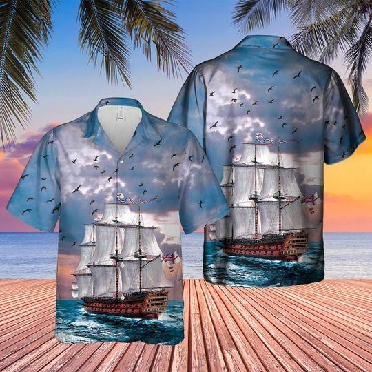 Royal Navy Hms Victory Hawaii Shirt For Men Women Adult Ha107830